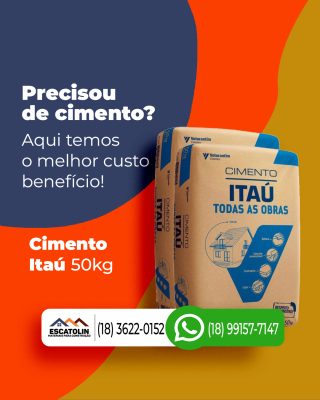 material de construção cimento